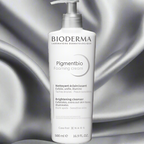 Bioderma Pigmentbio Foaming Cream bottle on a white background