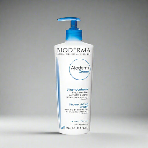 Bioderma Atoderm Crème bottle on a white background