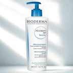 Bioderma Atoderm PP Baume bottle on a gradient background