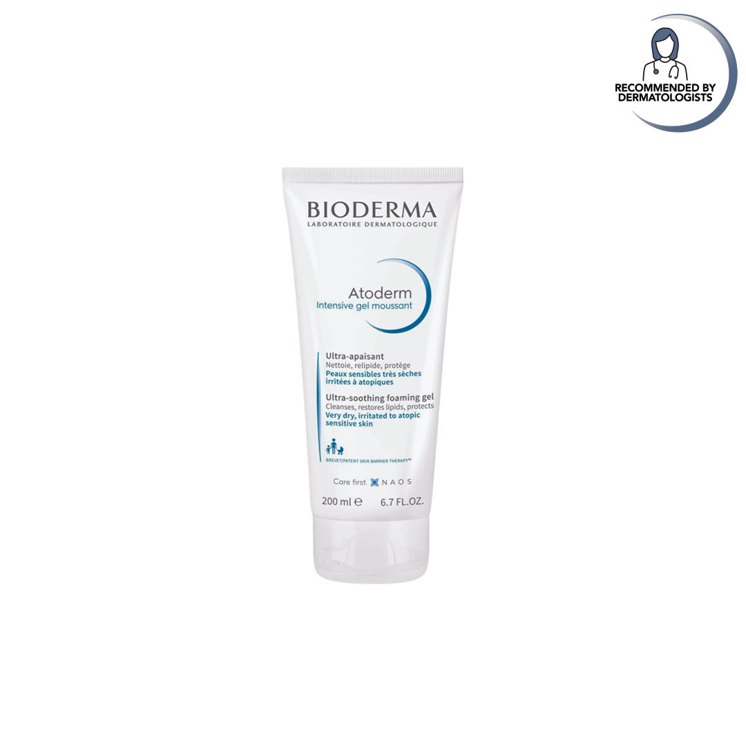 Bioderma Atoderm tube on a white background