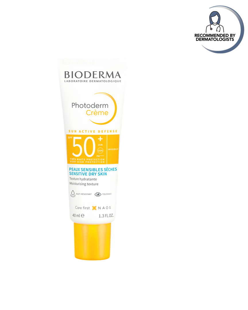 Bioderma Photoderm Creme SPF 50+ bottle on a white background