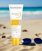 Bioderma Photoderm Fluide sunscreen tube on a white background