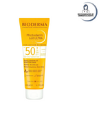 Bioderma Photoderm Lait Ultra sunscreen lotion tube on a white background