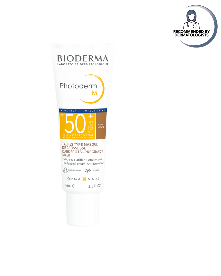 Bioderma Photoderm M sunscreen packaging on a white background
