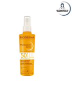 Bioderma Photoderm Spray bottle on a white background