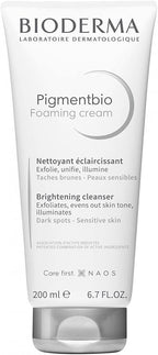 Bioderma Pigmentbio Foaming Cream tube on a white background