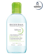 Bioderma Sébium H2O bottle on a white background