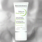 Bioderma Sébium Pore Refiner cream tube on a white background