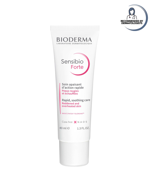 Bioderma Sensibio Forte tube on a white background