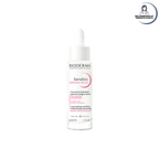 Bioderma Sensibio serum bottle on a white background