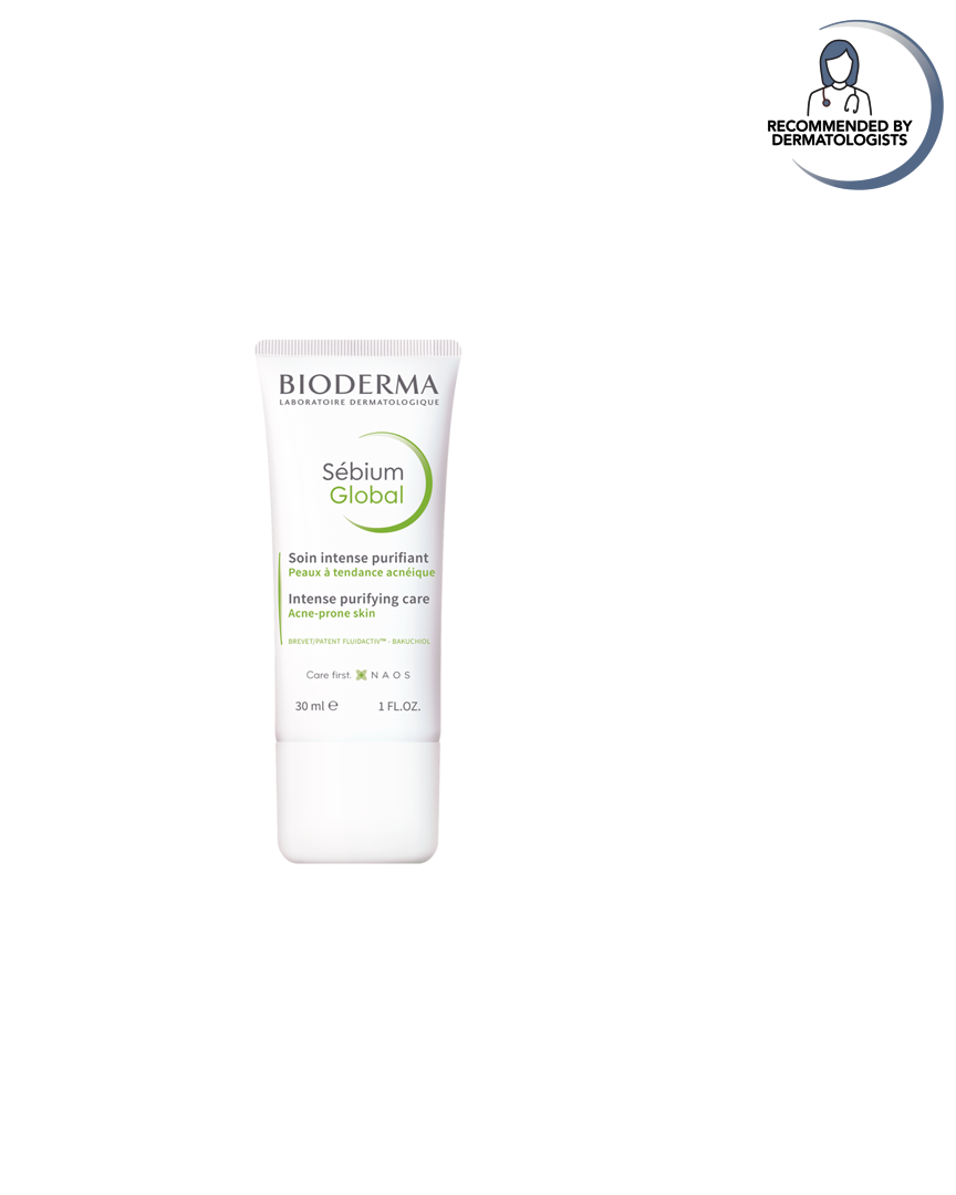 Bioderma skincare product on a white background
