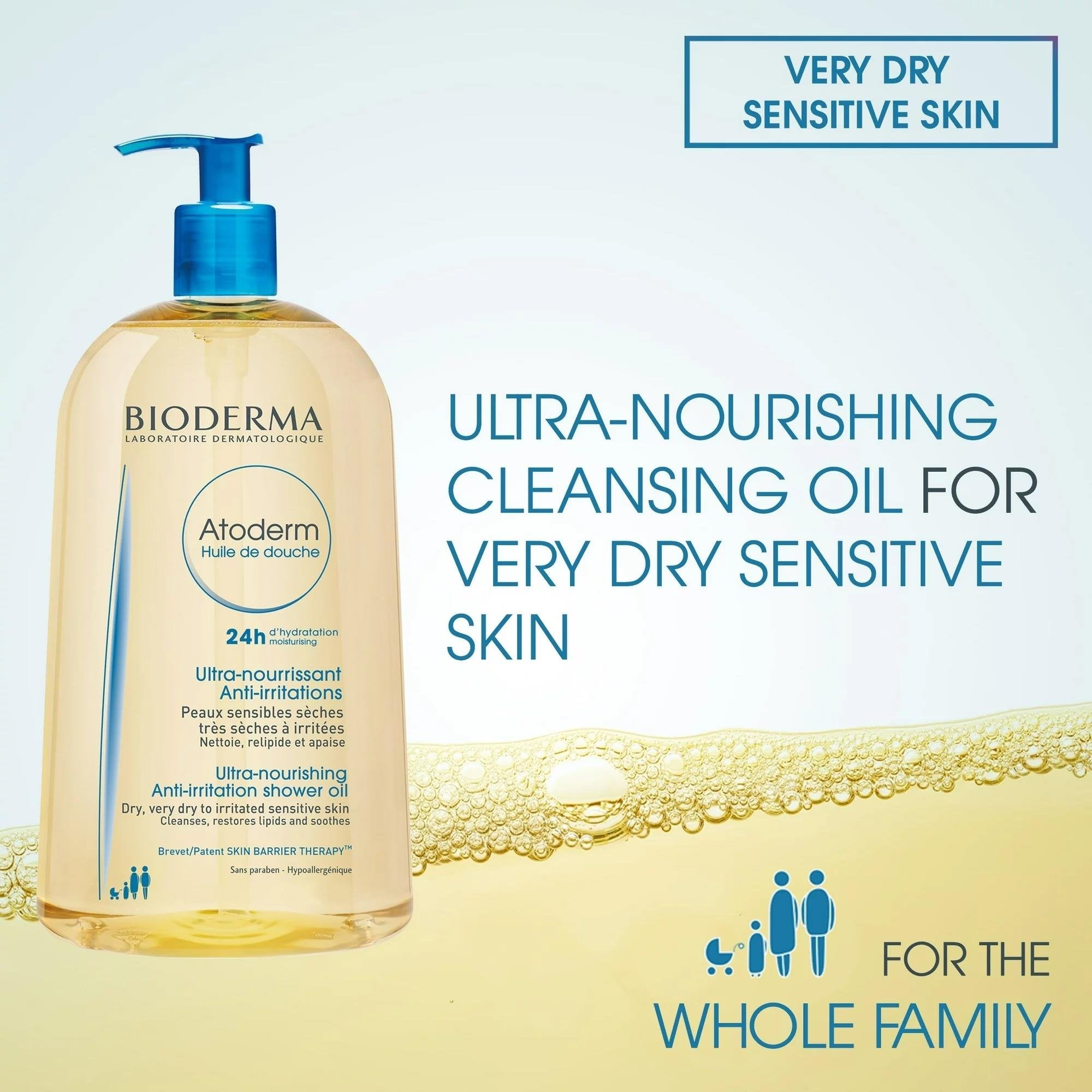 BIODERMA Atoderm Huile de Douche Cleansing Oil 1 LR