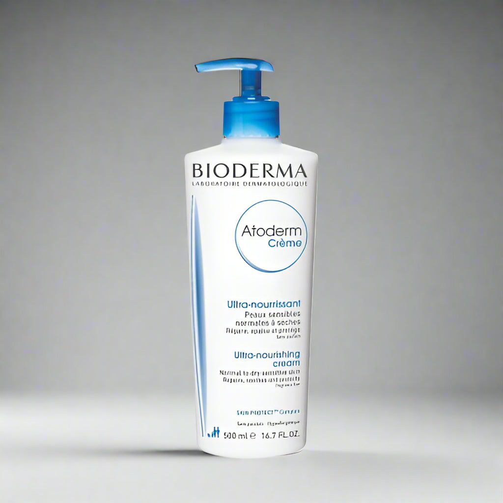 Bioderma Atoderm Crème bottle on a white background